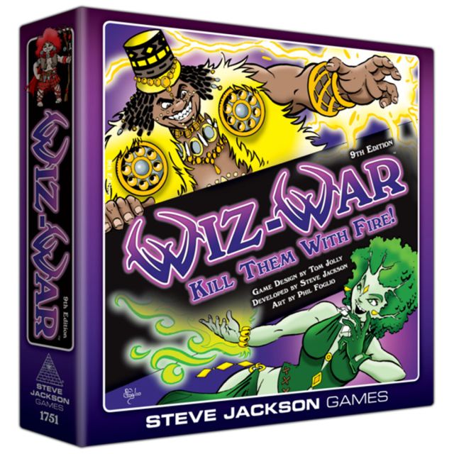 SJG1751 Steve Jackson Games Wiz-War: 9th Edition: Kill Them With Fire! main product photo