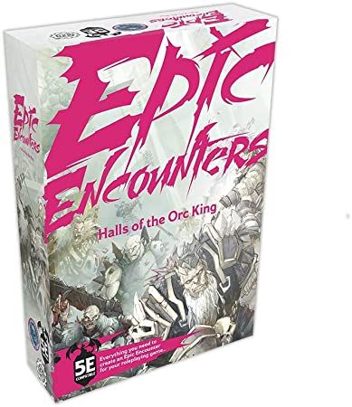 STEEE-004 Steamforged Games Ltd. Epic Encounters: Halls of the Orc King main product photo