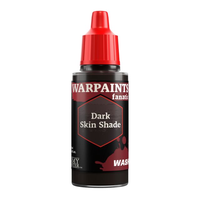 TAPWP3215 Army Painter Warpaints Fanatic: Wash - Dark Skin Shade 18ml main product photo