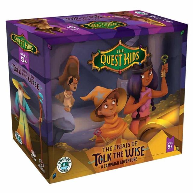 TFG01002 Treasure Falls Games The Quest Kids: The Trials of Tolk the Wise Expansion main product photo