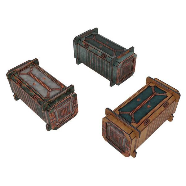 THGTTCONSR6 Tinker House Games TinkerTurf Sci-Fi: Cargo Containers Series 6 main product photo