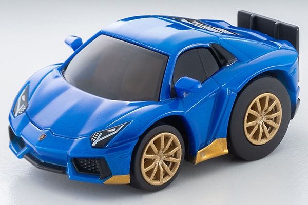 TMT-314073 TomyTec Choro Q zero Z-74b Lamborghini Aventador Miura Homage Blue (Diecast) main product photo