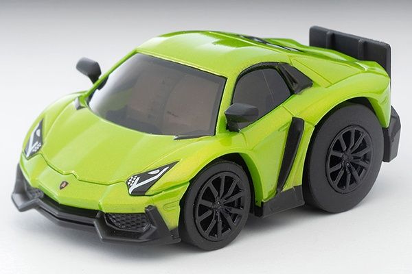 TMT-314097 TomyTec Choro Q zero Z75b Lamborghini Aventador 50 Anniversario YG (Diecast) main product photo