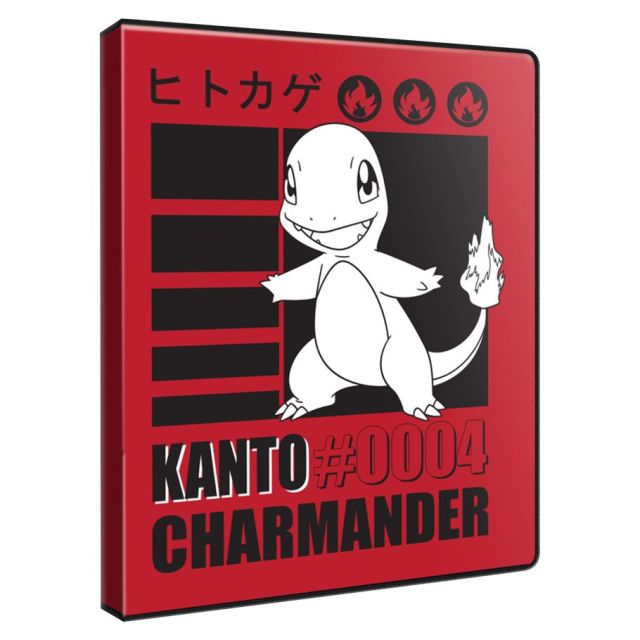 ULP16595 Ultra Pro Binder: 4-Pocket: Portfolio: Pokémon: Charmander main product photo