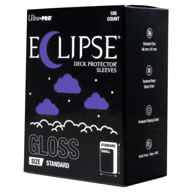 ULP16706 Ultra Pro Deck Protector: Eclipse: Gloss Royal Purple (105) main product photo