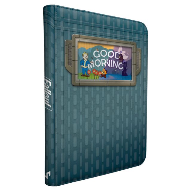 ULP16811 Ultra Pro Binder: 9-Pocket: PRO: Fallout: Vault Boy: Good Morning/Good Evening Lenticular main product photo