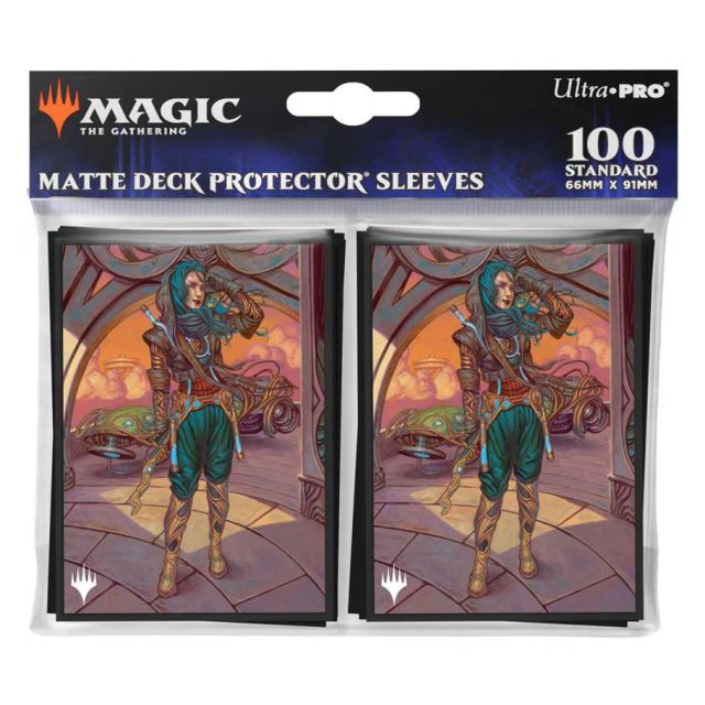 ULP38663 Ultra Pro Deck Protector: Magic the Gathering: Aetherdrift: Sita Varma, Masked Racer (100) main product photo
