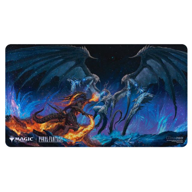 ULP38758 Ultra Pro Playmat: Holofoil: Magic the Gathering: Final Fantasy: Ifrit & Bahamut main product photo