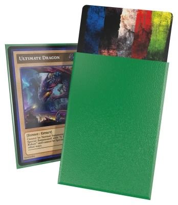 ULTUGD011169 Ultimate Guard Cortex Sleeves: Japanese Size Matte Green (60) main product photo
