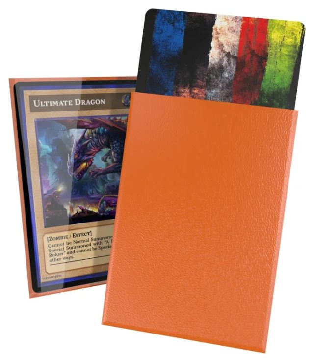 ULTUGD011417 Ultimate Guard Cortex Sleeves: Japanese Size Orange Matte (60) main product photo