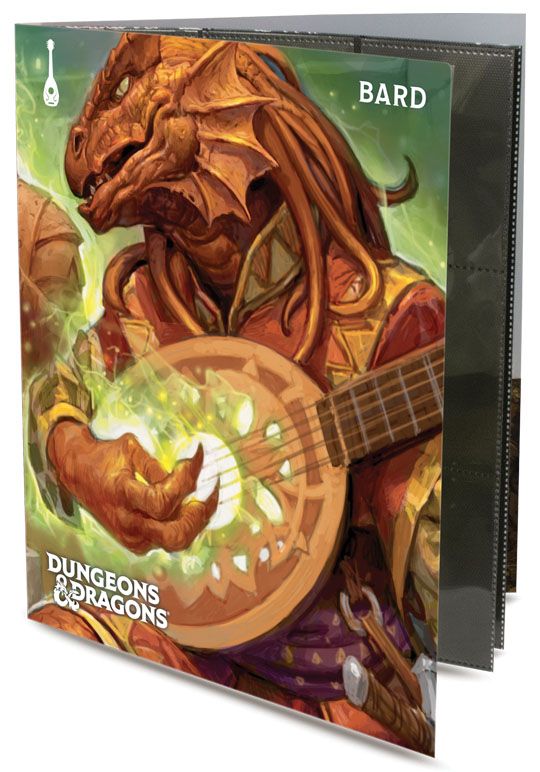 UPI18593 Ultra Pro Dungeons and Dragons RPG: Bard - Class Folio with Stickers main product photo