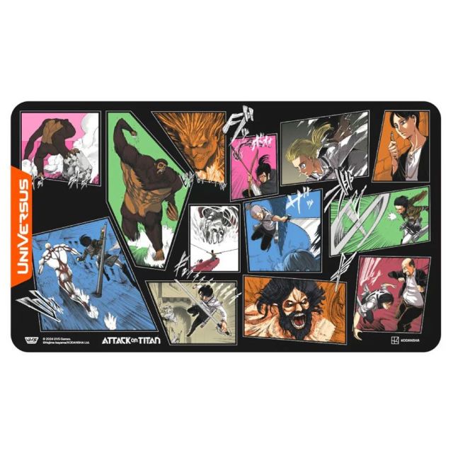 UVSAOT02PM1 UVS Games Playmat: UniVersus: Attack on Titan: The Second Act main product photo