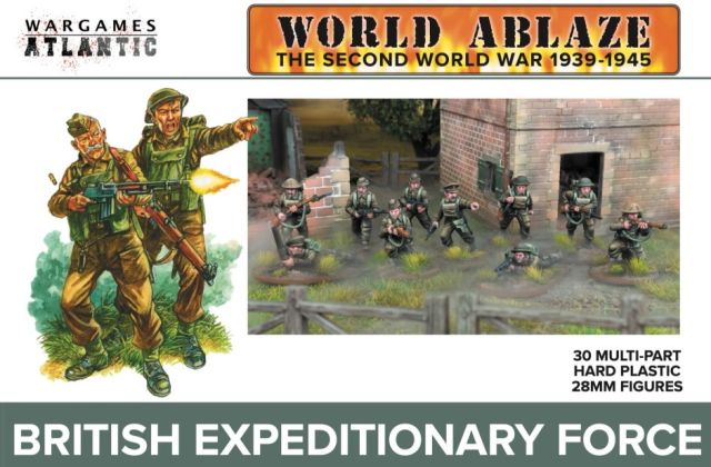 WGAWAAWA007 Wargames Atlantic World Ablaze: British Expeditionary Force main product photo