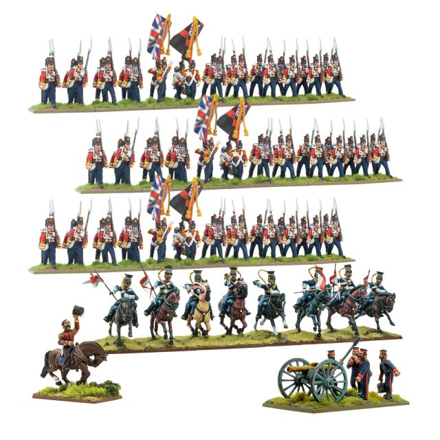 WLG302613801 Warlord Games Black Powder: Crimean War - The Thin Red Line British Starter Army main product photo