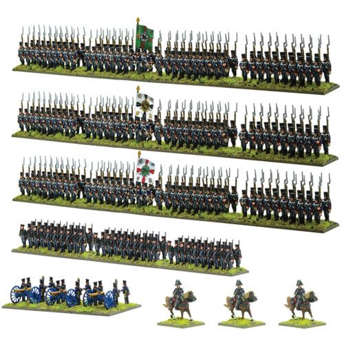 WLG312001801 Warlord Games Black Powder: Epic Battles - Waterloo Prussian Infantry Brigade main product photo