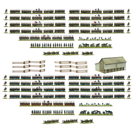 WLG312004003 Warlord Games Black Powder: Epic Battles - American Civil War - Gettysburg Battle Set main product photo