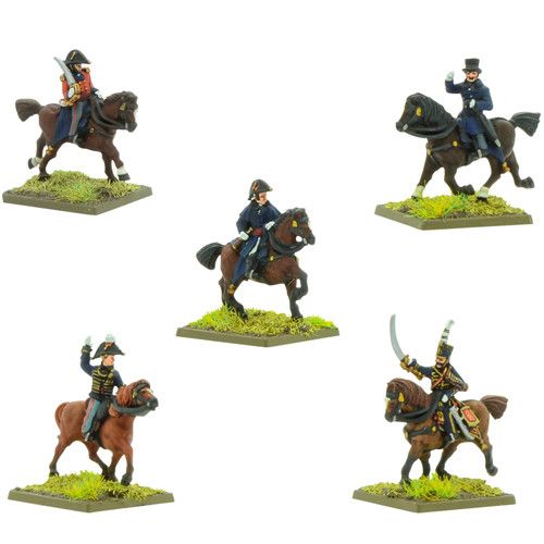 WLG312401001 Warlord Games Black Powder: Epic Battles - Napoleonic British & Allied Commanders main product photo