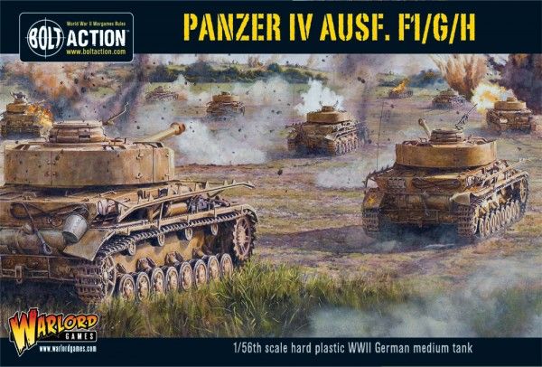 WLG402012010 Warlord Games Bolt Action: German Panzer IV Ausf. F1/G/H Medium Tank main product photo