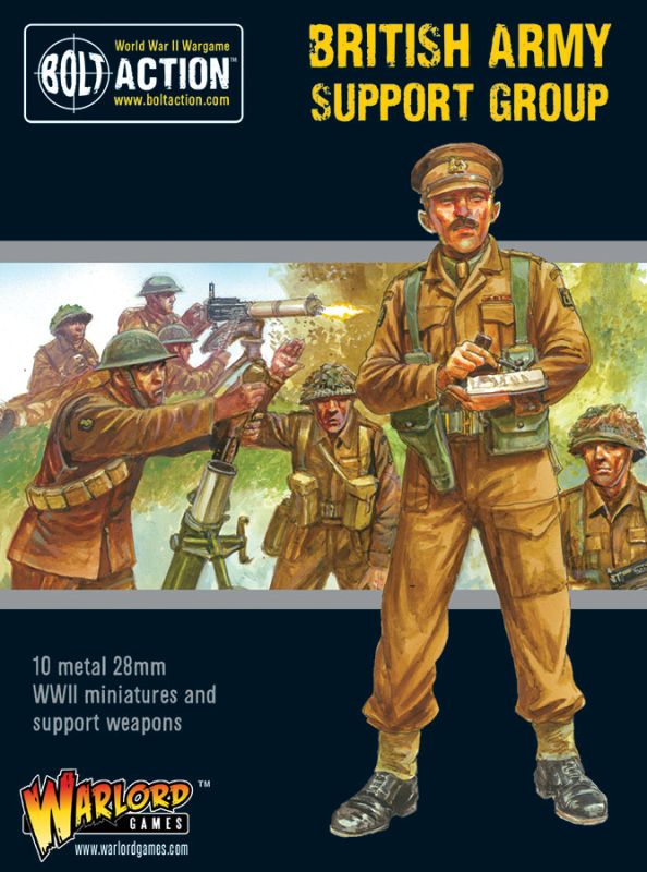 WLG402211011 Warlord Games Bolt Action: British British Army Support Group main product photo