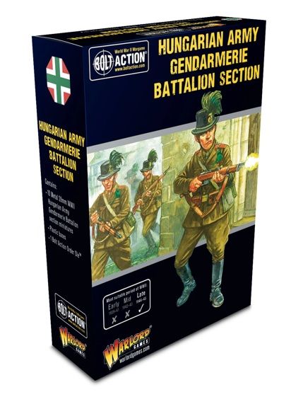 WLG402217403 Warlord Games Bolt Action: Hungarian Army Gendarmerie Battalion Section main product photo