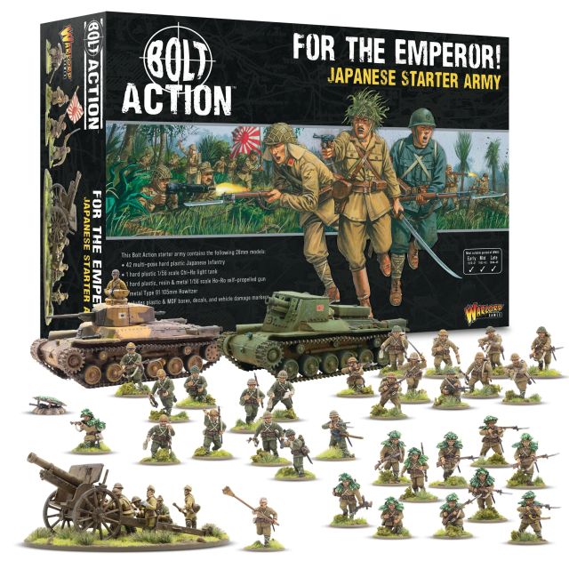 WLG 402616025 Warlord Games Bolt Action: For the Emperor! Japanese Starter Army main product photo