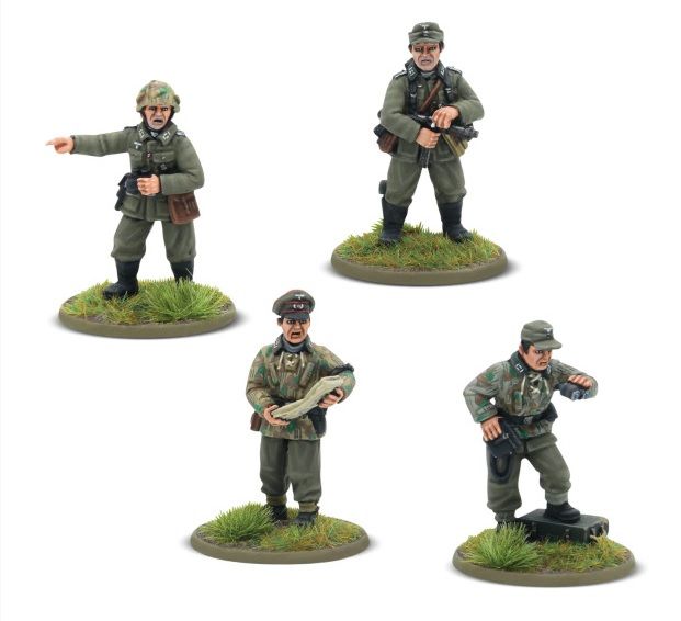 WLG403212007 Warlord Games Bolt Action: German Heer Platoon Commanders main product photo
