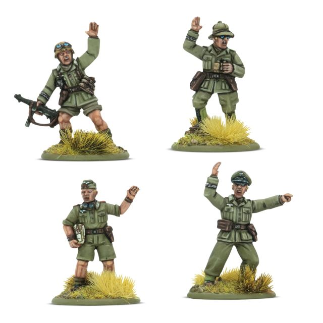 WLG403212012 Warlord Games Bolt Action: Afrika Korps Platoon Commanders main product photo