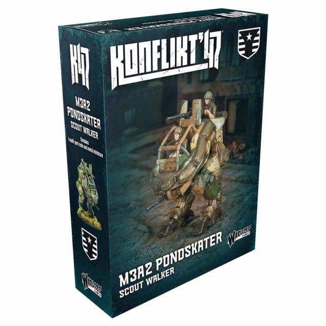 WLG452600404 Warlord Games Konflikt '47: M3A2 Pondskater Scout Walker main product photo
