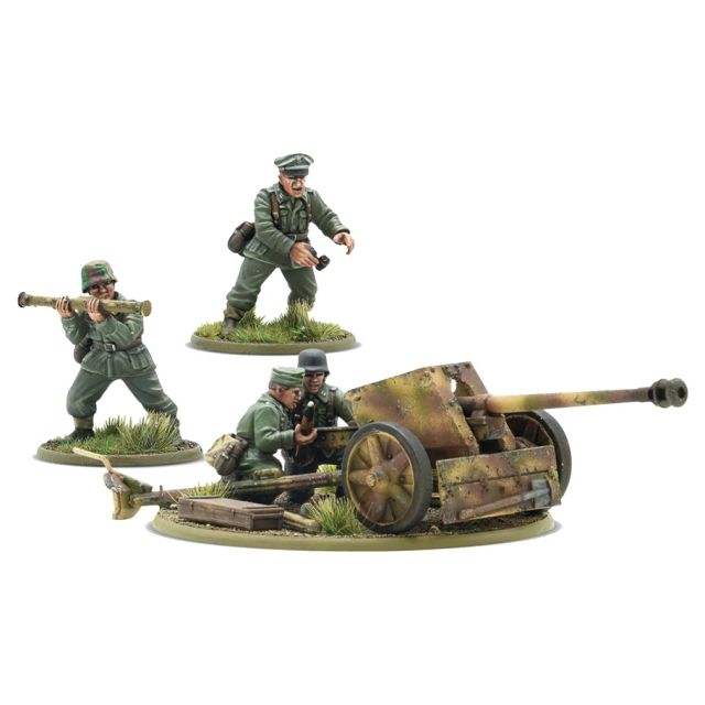 WRL402012057 Warlord Games Bolt Action: German Pak 40 Anti-Tank Gun (Plastic) main product photo