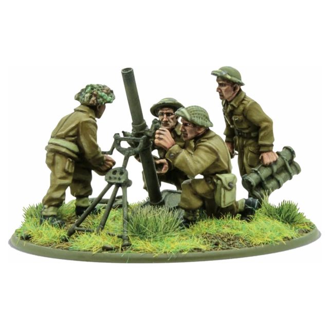 WRL403011025 Warlord Games Bolt Action: British Army 4.2 inch Heavy Mortar (Late War) main product photo
