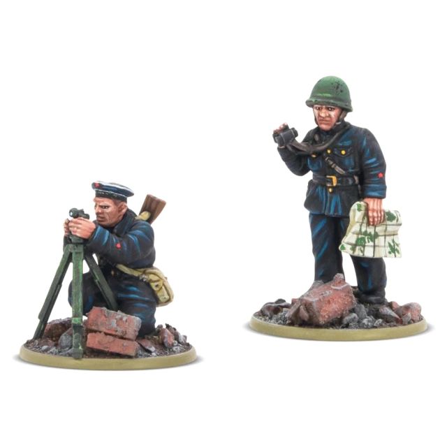 WRL403214010 Warlord Games Bolt Action: Soviet Naval Brigade Forward Observer Team main product photo