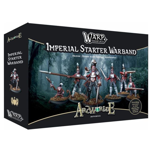 WRPARCWIMP001 Warp Miniatures ArcWorlde: Imperial Starter Warband Box (Metal) main product photo