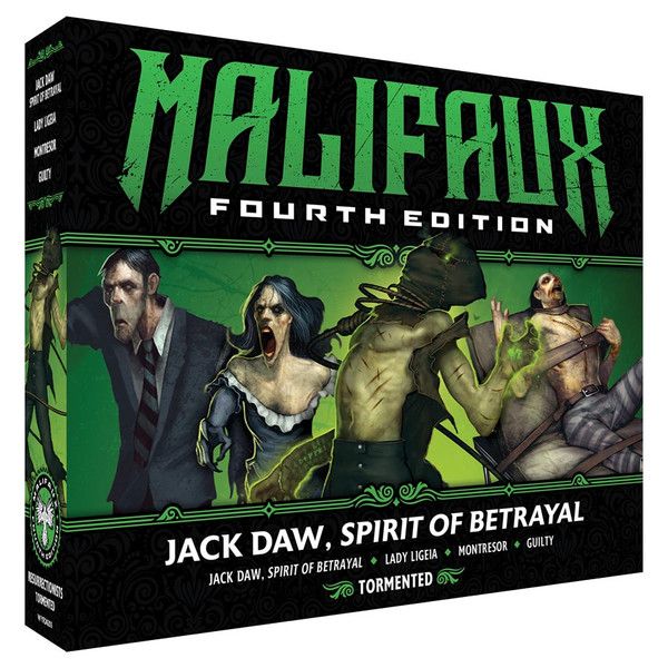 WYR24205 Wyrd Miniatures Malifaux 4th Edition: Jack Daw, Spirit of Betrayal main product photo