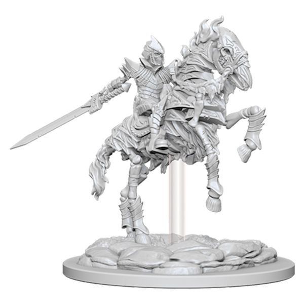 WZK73359 Wizkids/NECA Pathfinder: Deep Cuts Minis: Skeleton Knight on Horse W5 (Unpainted) main product photo