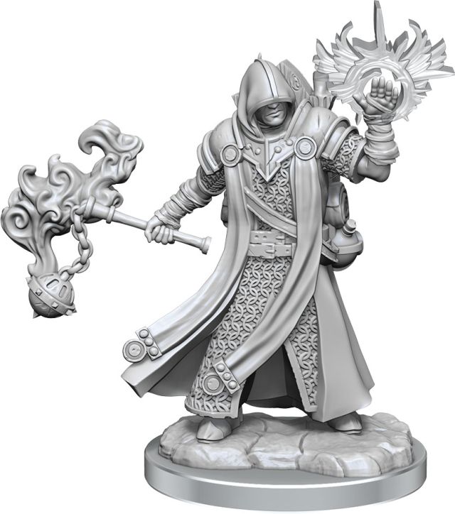 WZK75071 Wizkids/NECA Dungeons & Dragons Frameworks: W01 Human Cleric Male main product photo