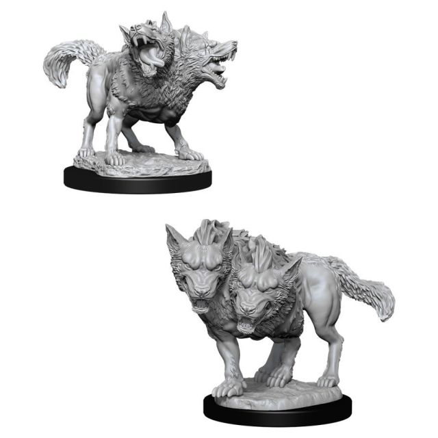 WZK90023 Wizkids/NECA Dungeons & Dragons: Nolzur's Marvelous Minis: Death Dog W11 (Unpainted) main product photo