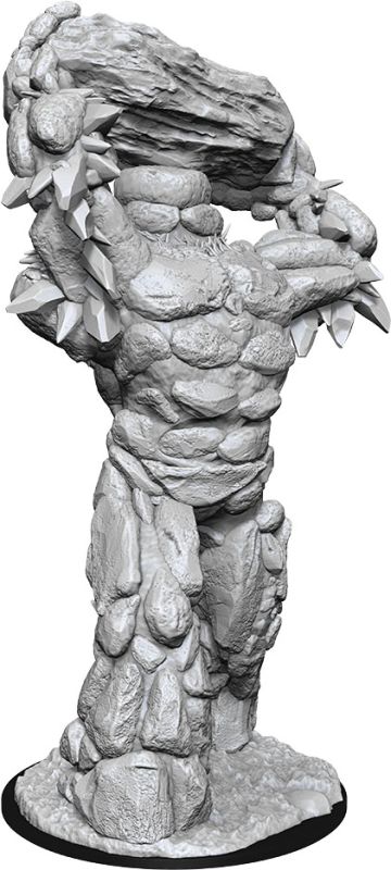 WZK90268 Wizkids/NECA Pathfinder Deep Cuts Unpainted Miniatures: W14 Earth Elemental Lord main product photo