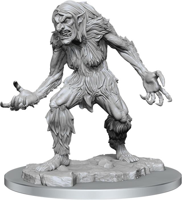 90425 Wizkids Dungeons & Dragons Nolzur`s Marvelous Unpainted Miniatures: W16 Ice Troll Female main product photo