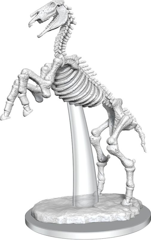 WZK90448 Wizkids Pathfinder Deep Cuts Unpainted Miniatures: W16 Skeletal Horse main product photo
