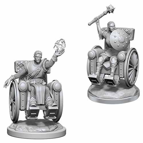 WZK90523 Wizkids Dungeons & Dragons Nolzur`s Marvelous Unpainted Miniatures: W18 Human Clerics main product photo