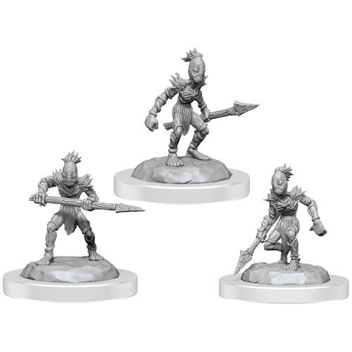 WZK90590 Wizkids/NECA Dungeons & Dragons Nolzur`s Marvelous Unpainted Miniatures: W19 Vegepygmies main product photo