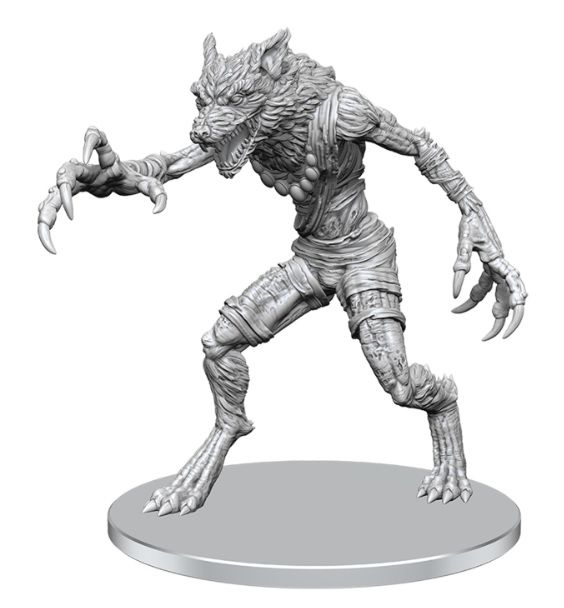 WZK90843 Wizkids/NECA Pathfinder Battles Deep Cuts Unpainted Miniatures: Meladaemon (Famine Daemon) main product photo
