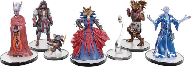 WZK96295 Wizkids/NECA Dungeons & Dragons: Icons of the Realms Set 30 Planescape Adventures in the Multiverse - Character Miniatures Boxed Set main product photo
