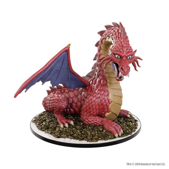 WZK96298 Wizkids/NECA Dungeons & Dragons: Icons of the Realms Set 31 50th Anniversary Classic Red Dragon Boxed Miniature main product photo