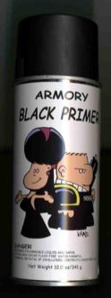 Paint: Armory Spray Primer (Black)