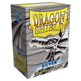 ATM10008 Arcane Tinmen Dragon Shields: (100) Silver