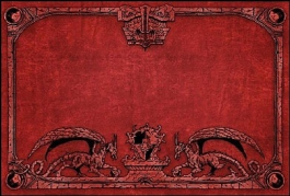 Dragon Shield: Playmat Red