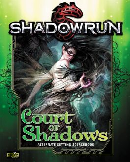 CAT27009LE Catalyst Game Labs Shadowrun RPG: Court of Shadows Limited Edition Hardcover