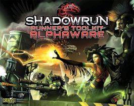 CAT27102 Catalyst Game Labs Shadowrun RPG: Runners Toolkit Alphaware Box Set