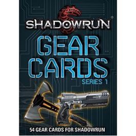 CAT27500 Catalyst Game Labs Shadowrun RPG: Gear Cards V1